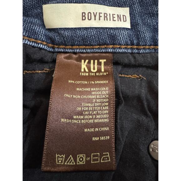 Kut from the Cloth Size 6 Boyfriend Skinny Jeans - Picture 3 of 4